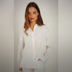 White Button-Up Shirt